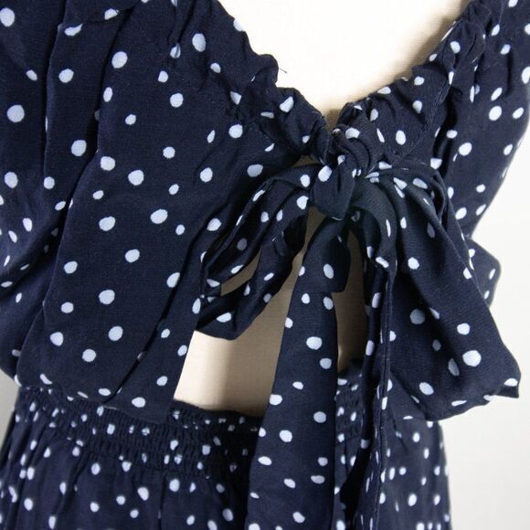 loft jumpsuit polka dot tie back - Picture 11 of 13